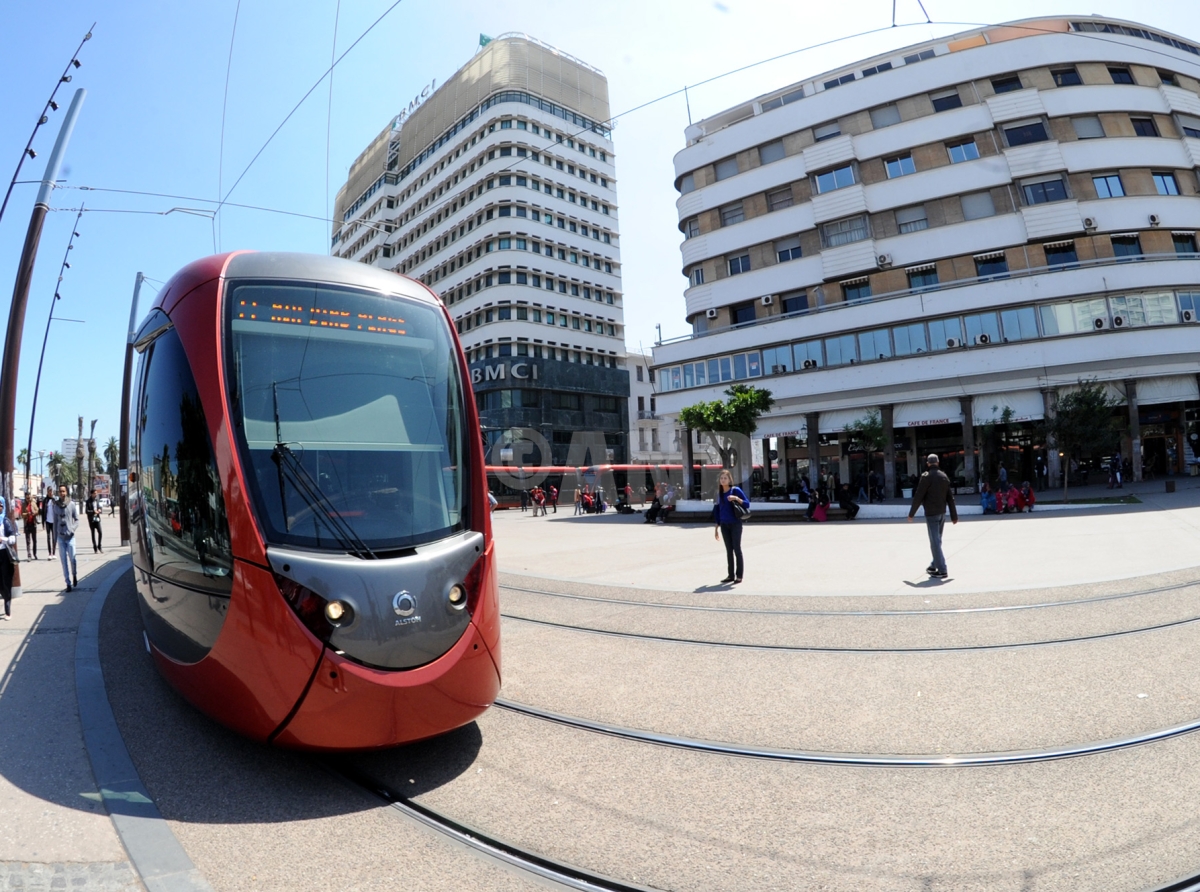 شركة النقل بالدار البيضاء تعلن انطلاق التجارب الشمولية لقاطرات الطرامواي على الخط الرابع